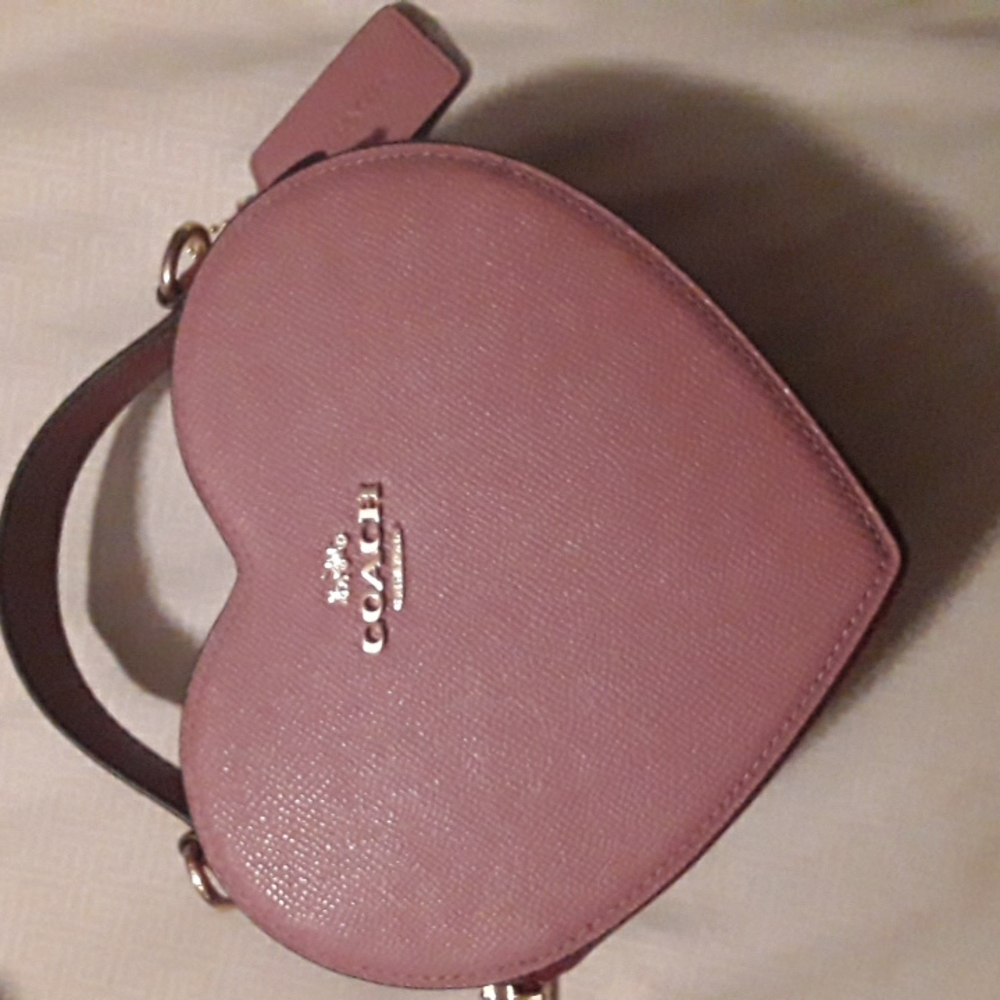 Coach heart bag